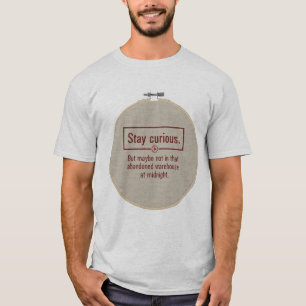 Camiseta de humor de podcast de crímenes reales
