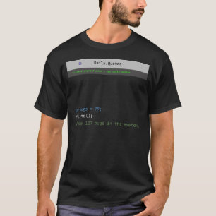 Camiseta de humor de programación de código divert
