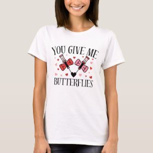 Camiseta de Humor del Día de San Valentín 'Me Das