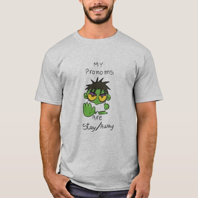 Camiseta de humor introvertido (Anverso)