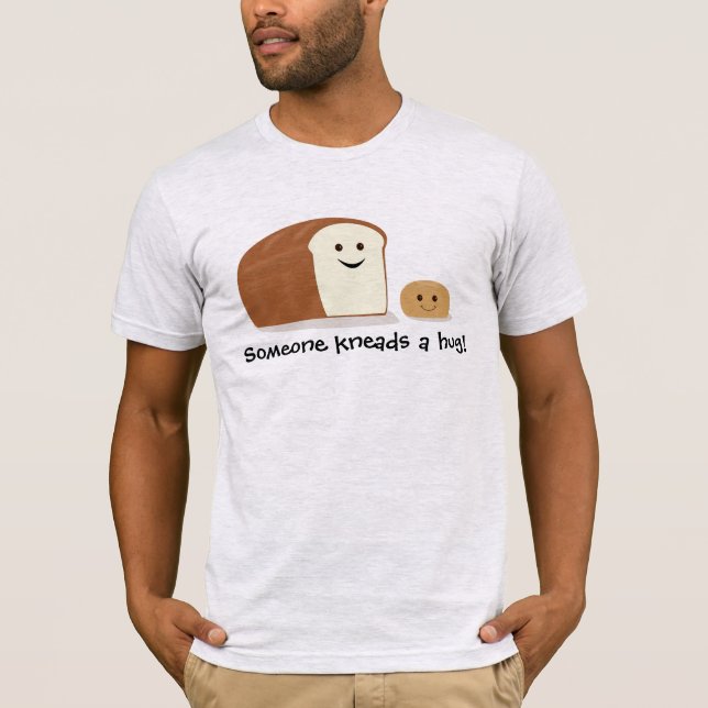 Camiseta de humor para pan (Anverso)