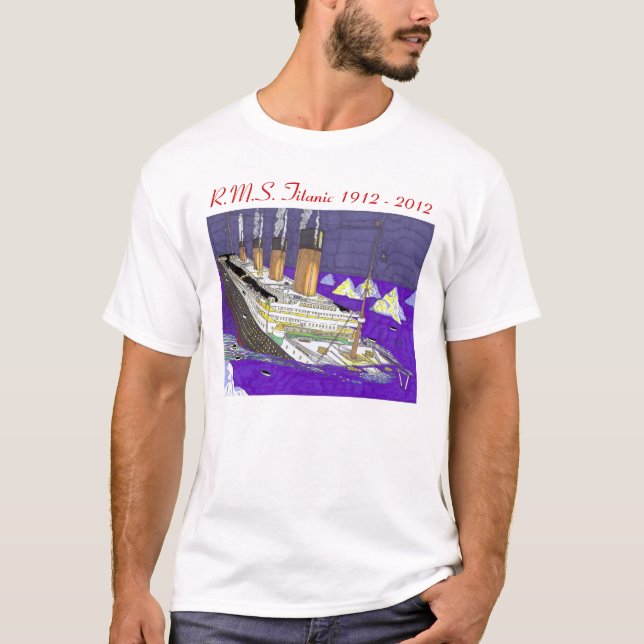 Camiseta de hundimiento titánica (Anverso)