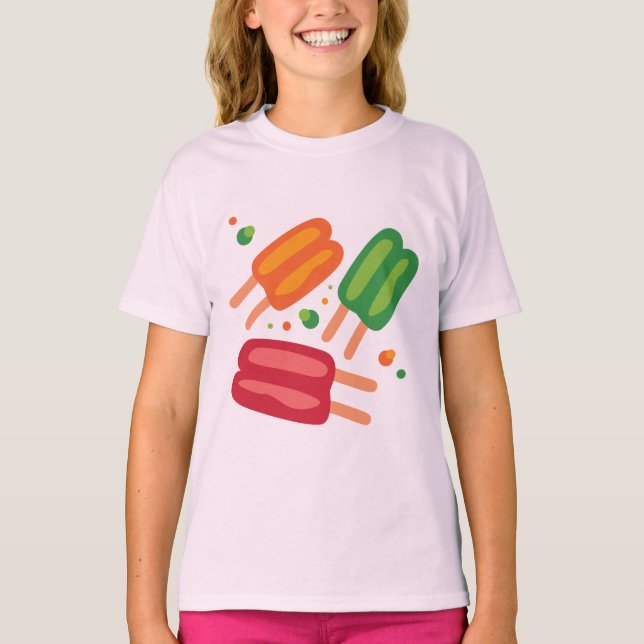 Camiseta De Ice Pops (Anverso)