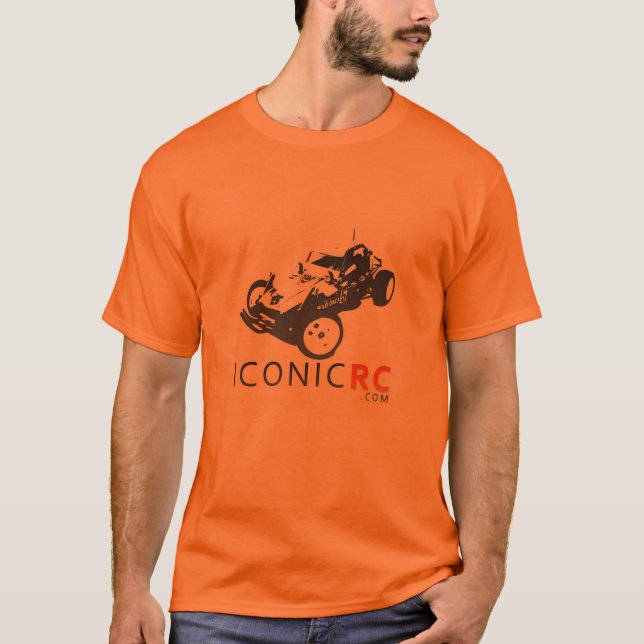 Camiseta de IconicRC (naranja) (Anverso)