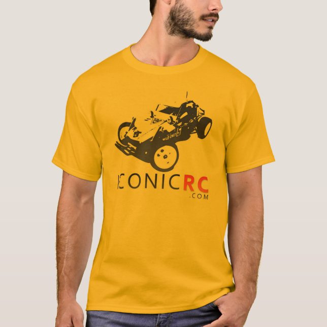 Camiseta de IconicRC - oro (Anverso)