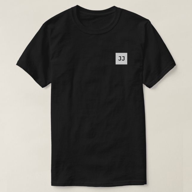 Camiseta de icono [JJ] (Diseño del anverso)
