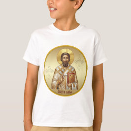 Camiseta de icono ortodoxo de San Sava