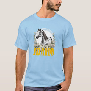 Camiseta de Idaho Appaloosa con borde