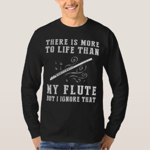Camiseta de ignorancia de flauta