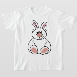 Camiseta de Ilustracion conejo para niños