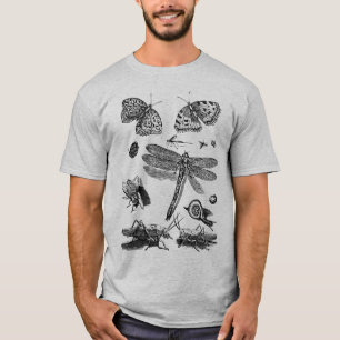 Camiseta de Ilustracion de enttomología de insect