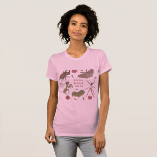 Camiseta de ilustración de insectos lindos Bugs Ne