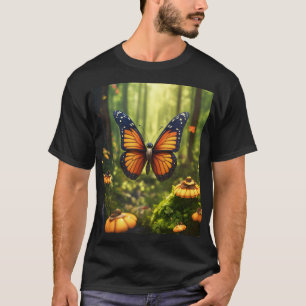 Camiseta de Ilustracion de mariposa de vida