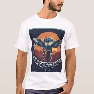 Camiseta de ilustracion de vectores