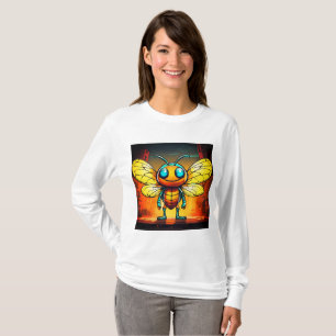 Camiseta de Ilustracion de vectores de luciérnagas
