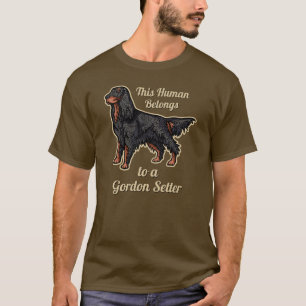 Camiseta de Ilustracion Gordon Setter