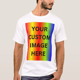 Camiseta de imagen personalizado - Color completo