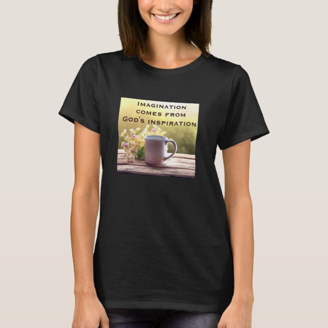 Camiseta de imaginación (v2 oscura) (Anverso)