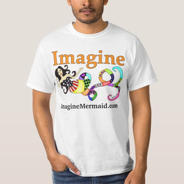 camiseta de ImagineMermaid.com (Anverso)