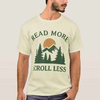 Camiseta de impresión clásica natural