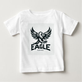 Camiseta de impresión de águila bebé