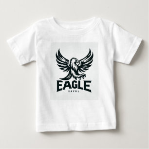 Camiseta de impresión de águila bebé