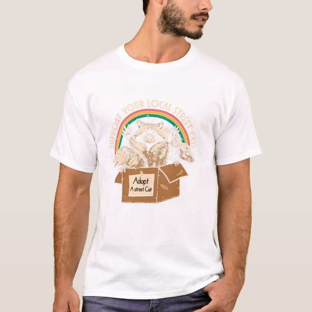 Camiseta de impresión de animales (Anverso)