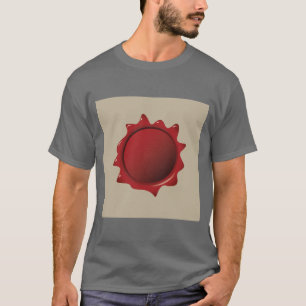 Camiseta de impresión de cera elegante en oferta