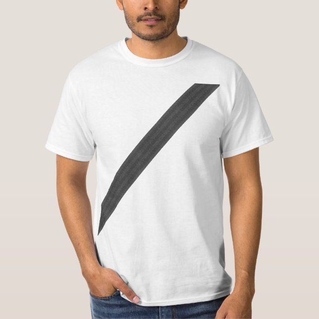 Camiseta de impresión de los cinturones de segurid (Anverso)
