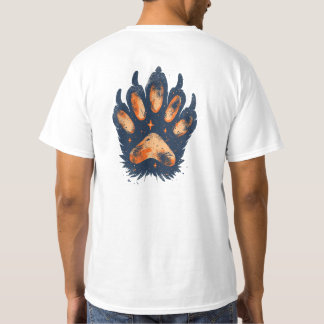 Camiseta de impresión de pastas de oso cósmico - d