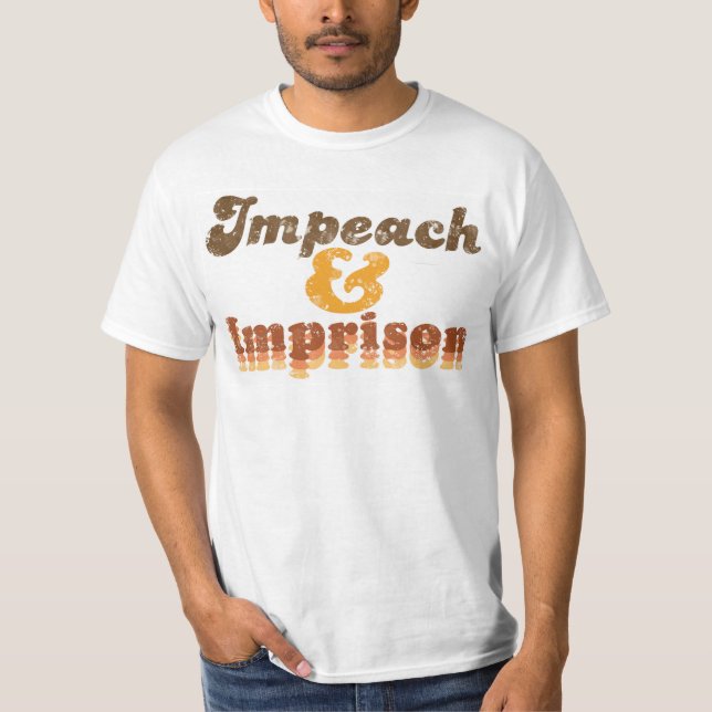 Camiseta de Impugnar e Encarcelar para Hombres (Anverso)
