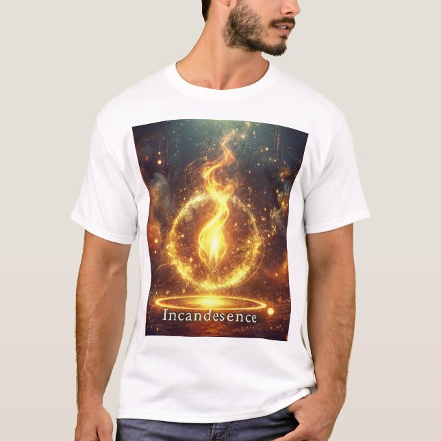 Camiseta de "Incandescencia" - Energía Radiada (Anverso)