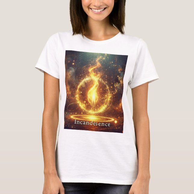Camiseta de "Incandescencia" - Energía Radiada (Anverso)