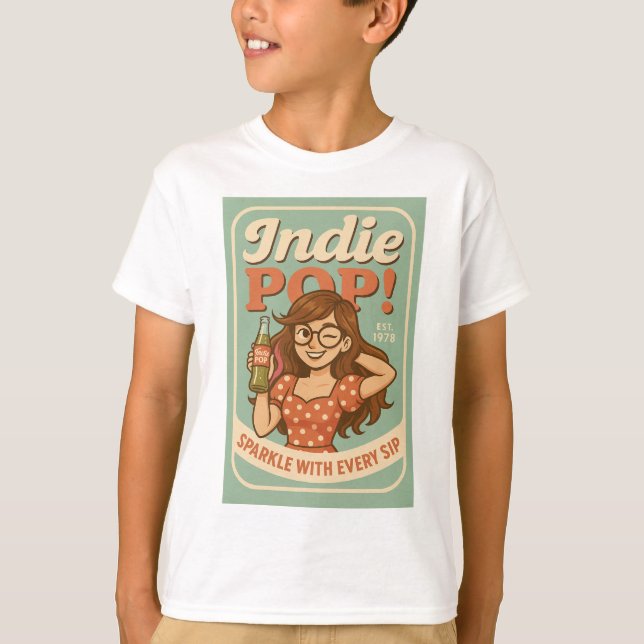 Camiseta de Indie Pop Kids (Anverso)