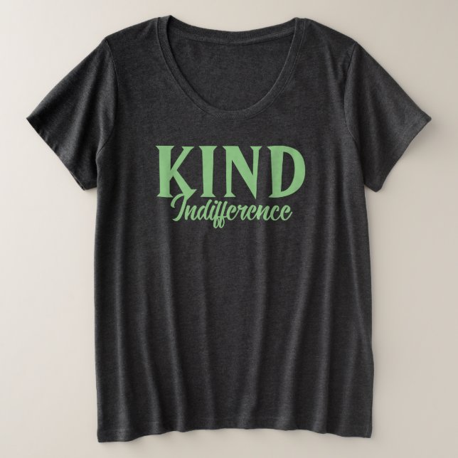Camiseta de indiferencia (Anverso del diseño)