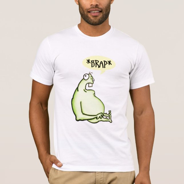 Camiseta de indigestión de monstruos (Anverso)