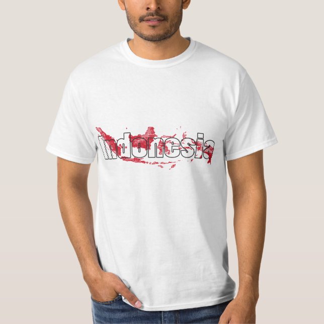 Camiseta de Indonesia (Anverso)