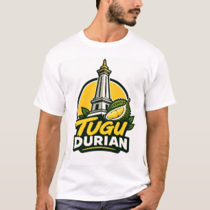 Camiseta de Indonesia del Monumento Tugu Durian-Ca