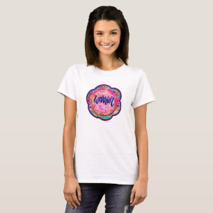 Camiseta De Inespiritividad Rosa De Guerrero Bonit