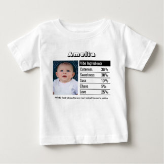 Camiseta de Informe de Vibra de Bebé Mujer | Camis