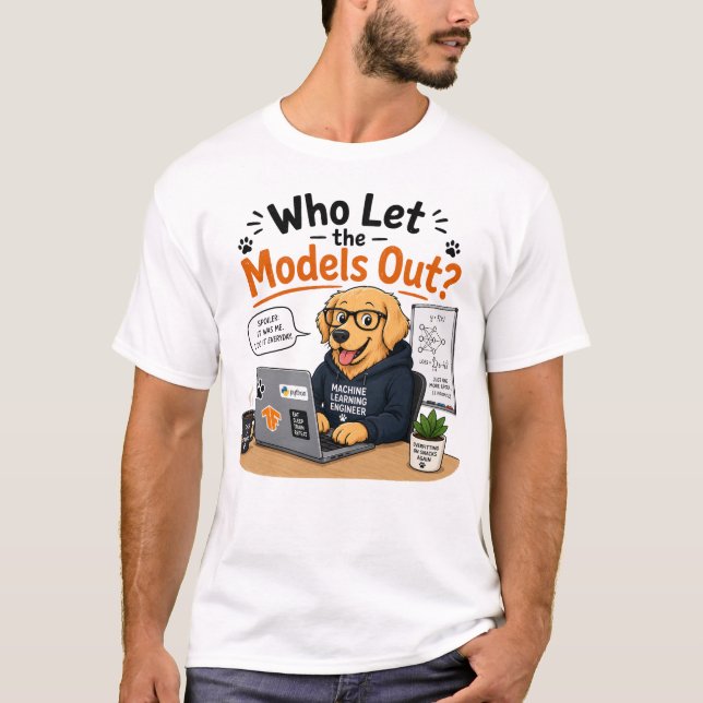 Camiseta de Ingeniero de Aprendizaje Automático (Anverso)