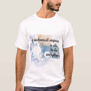 Camiseta de ingeniero mecánico