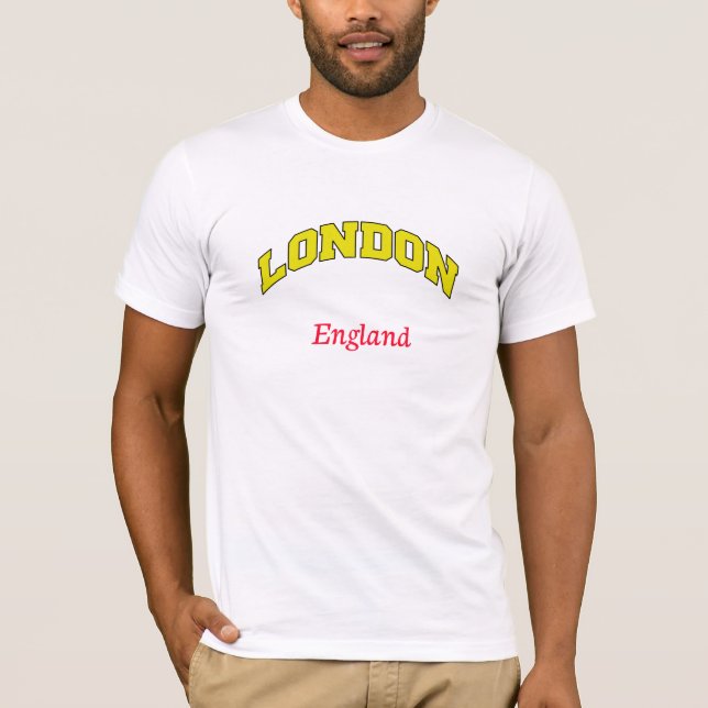Camiseta de Inglaterra de Londres (Anverso)