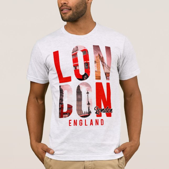 Camiseta de Inglaterra de Londres (Anverso)
