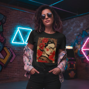 Camiseta de InkPunk Frida Kahlo - Negrita e icónic