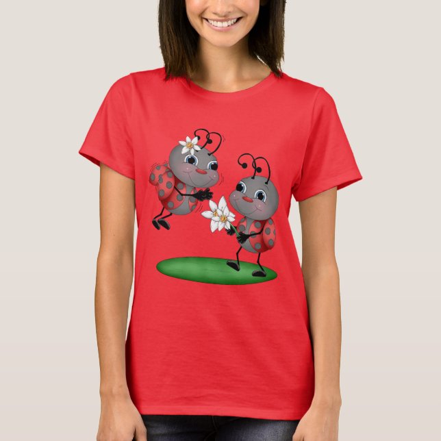 camiseta de insectos divertida para mujeres person (Anverso)