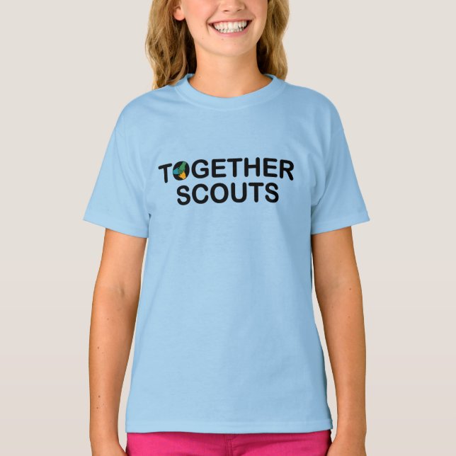 Camiseta de insignia de Scouts Juntos 2025/2026 (Anverso)