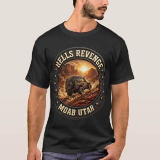 Camiseta de insignia de sendero 4x4 Hell's Revenge
