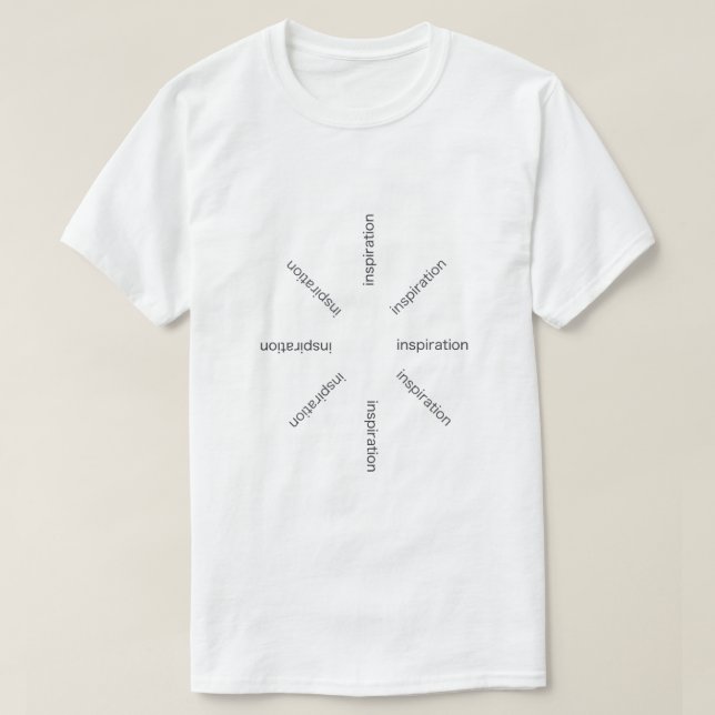 Camiseta de Inspiración (Diseño del anverso)