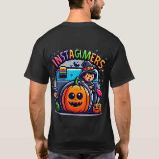 camiseta de instagramers de halloween